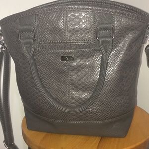 Grey purse